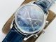 Swiss Copy Omega De Ville Chronograph Blue Dial Blue Leather Strap Watch 42mm (3)_th.jpg